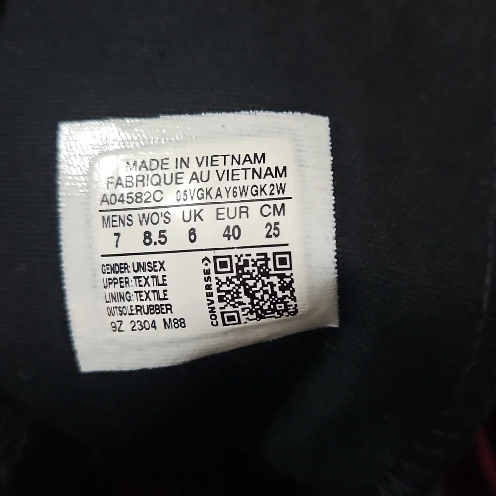 Converse Chuck 70 Black High Tops - Picture 6 of 8